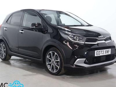 Begagnad Kia Picanto X-Line 67 HK (49 kW) 2023 Svart Halvkombi