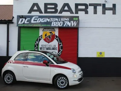Used Fiat 500 Lounge 69 HP (50 kW) 2018 White Hatchback