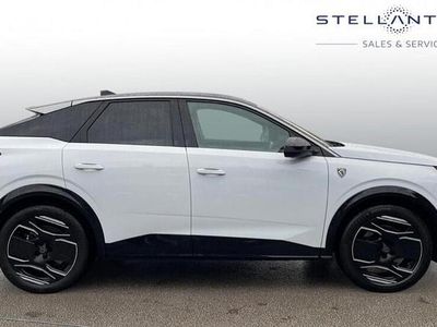 White Used 2024 Peugeot e-3008 GT SUV | £24,340 (Fair price)