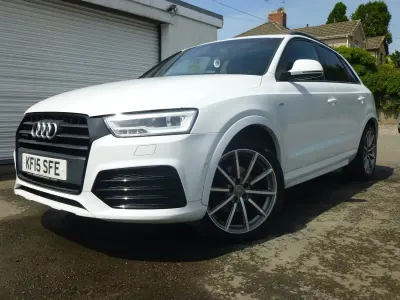 Used Audi Q3 S-line plus 184 HP (135 kW) 2015 White SUV