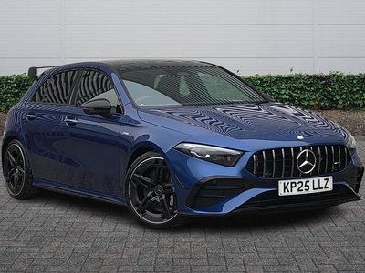 Used Mercedes A35 AMG Premium Plus 306 HP (225 kW) 2025 Blue Hatchback