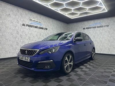 Used Peugeot 308 GT-line 2017 Blue Hatchback
