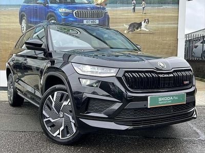 Used Skoda Kodiaq vRS 241 HP (177 kW) 2024 Black magic pearl effect SUV