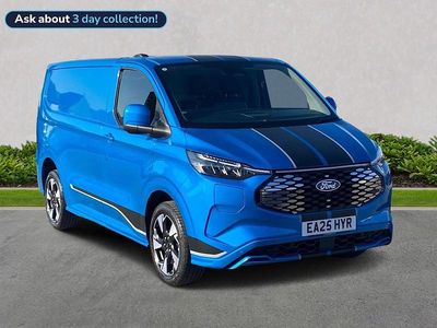 Blue Used 2025 Ford E-Transit Sport Van | £28,050 (A bit pricey)