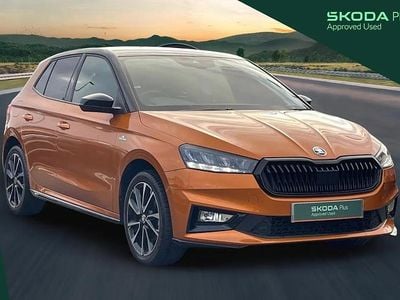 Orange Used 2022 Skoda Fabia Monte Carlo Hatchback | £14,401 (Fair price)