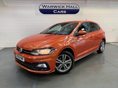 Used VW Polo R-line 2019 Orange Hatchback