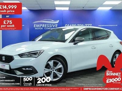Used Seat Leon FR 130 HP (95 kW) 2020 White Hatchback