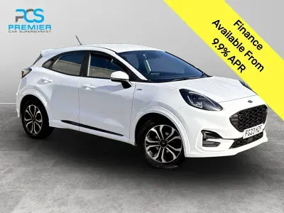 Used Ford Puma ST-Line 125 HP (91 kW) 2023 Frozen white (premium paint) SUV