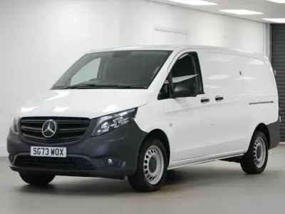 Used Mercedes Vito Progressive 136 HP (100 kW) 2023 White Van