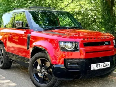 Used Land Rover Defender 75th Limited Edition 300 HP (220 kW) 2023 Red SUV