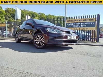 Used VW Golf VII SE 115 HP (84 kW) 2018 Black Hatchback