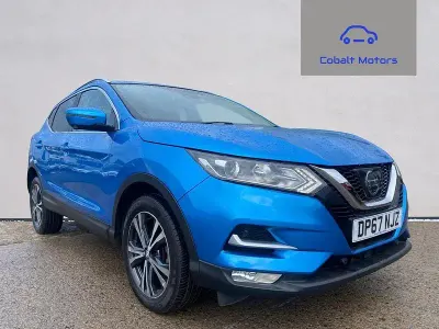 Used Nissan Qashqai N-Connecta 130 HP (95 kW) 2018 Blue SUV