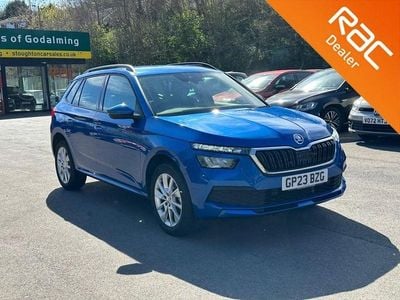 Used Skoda Kamiq SE Drive 150 HP (110 kW) 2023 Blue SUV