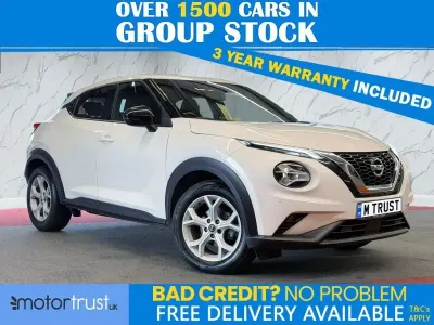 Usado Nissan Juke N-Connecta 117 HP (86 kW) 2020 Branco SUV