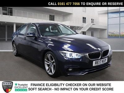 Used BMW 420 Sport Line 184 HP (135 kW) 2017 Blue Coupe