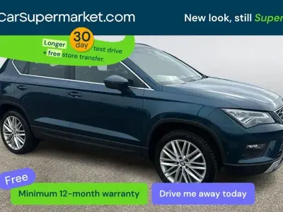 Begagnad Seat Ateca XCELLENCE 150 HK (110 kW) 2020 Blå SUV