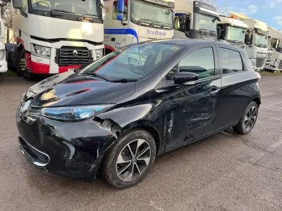 Usado Renault Zoe Dynamique 67 kW (92 HP) 2018 Preto Citadino