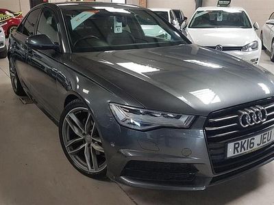 Used Audi A6 Black Edition 190 HP (139 kW) 2016 Grey Sedan