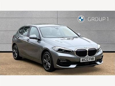 Used BMW 118 Sport Line 136 HP (100 kW) 2022 Grey Hatchback