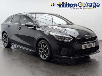 Used Kia ProCeed GT-Line 138 HP (101 kW) 2019 Black Estate