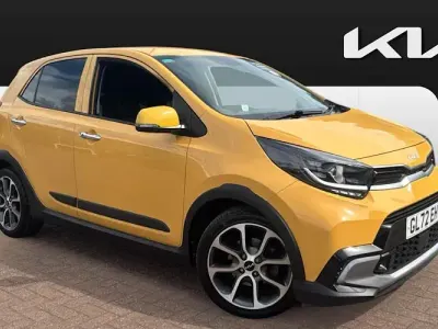 Used Kia Picanto X-Line 67 HP (49 kW) 2023 Yellow Hatchback