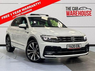 Used VW Tiguan R-line 150 HP (110 kW) 2020 White SUV