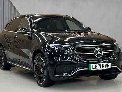 Used Mercedes EQC400 AMG Line Premium Plus 300 kW (408 HP) 2021 Black SUV