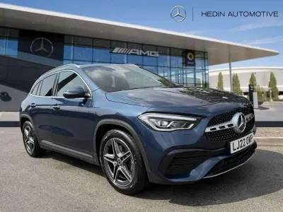 Used Mercedes GLA180 AMG Line Premium 136 HP (100 kW) 2022 Blue SUV