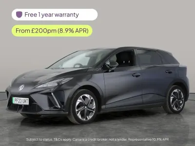 Used MG MG4 EV Trophy 150 kW (204 HP) 2023 Black Hatchback