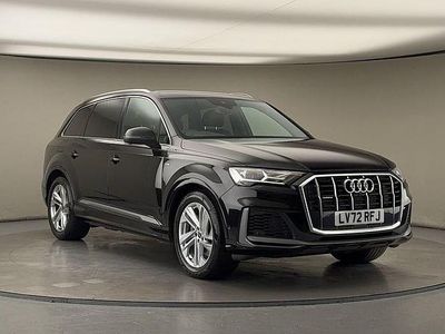 Mythos black metallic/mythos black metallic Used 2022 Audi Q7 S-Line SUV | £39,650 (Good price)