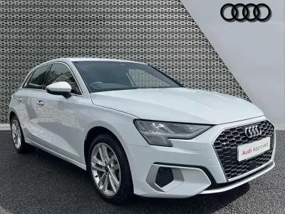 Used Audi A3 Sport 108 HP (79 kW) 2023 White Sedan