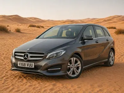 Begagnad Mercedes B200 Executive 136 HK (100 kW) 2018 Grå Minibuss