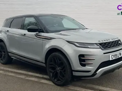 Used Land Rover Range Rover evoque HSE Dynamic 249 HP (183 kW) 2019 Silver SUV