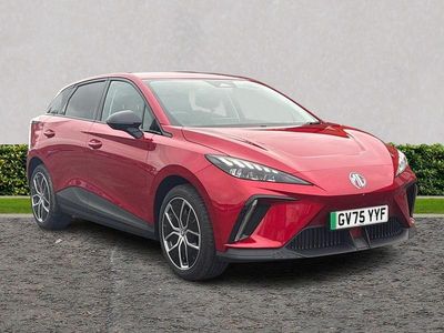 New MG MG4 EV Trophy 2026 Red Hatchback