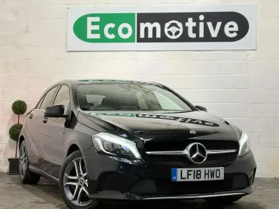 Begagnad Mercedes A160 Sport Edition 2018 Svart Halvkombi