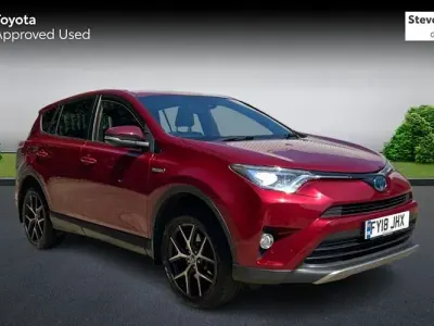 Used Toyota RAV4 Hybrid Design 197 HP (144 kW) 2018 Red SUV