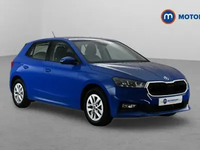 Used Skoda Fabia SE 80 HP (58 kW) 2025 Blue Hatchback