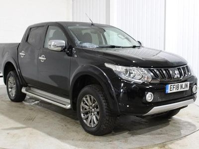 Used Mitsubishi L200 2018 Black Pickup