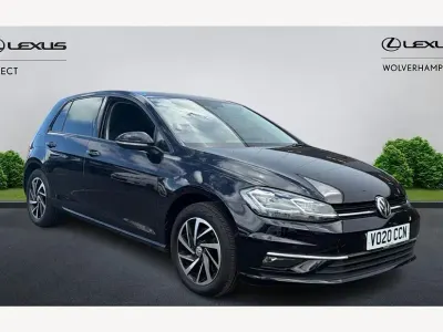 Used VW Golf VII Edition 150 HP (110 kW) 2020 Black Hatchback