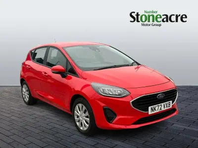 Used Ford Fiesta Trend 75 HP (55 kW) 2023 Red Hatchback