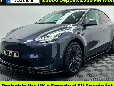 Used Tesla Model Y Long Range AWD 378 kW (514 HP) 2022 Grey SUV