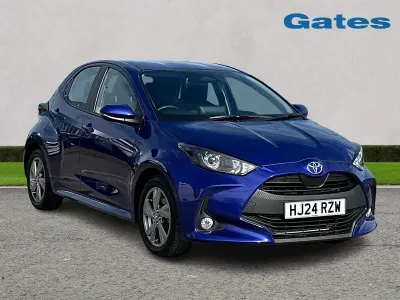 Used Toyota Yaris Hybrid 2024 Blue Hatchback