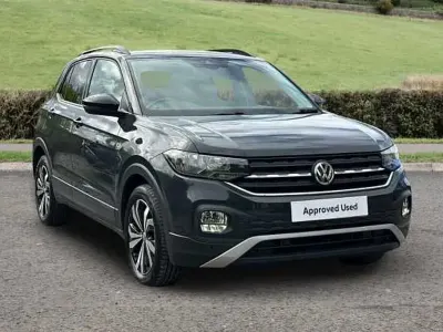 Usado VW T-Cross SE 115 HP (84 kW) 2020 Cinzento SUV