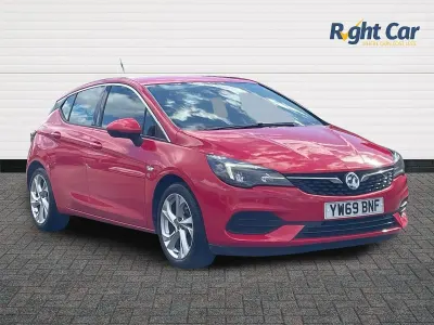 Used Vauxhall Astra SRi 145 HP (106 kW) 2020 Red Hatchback