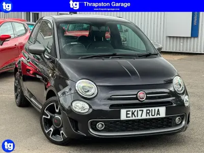 Used Fiat 500 S 69 HP (50 kW) 2017 Black Hatchback