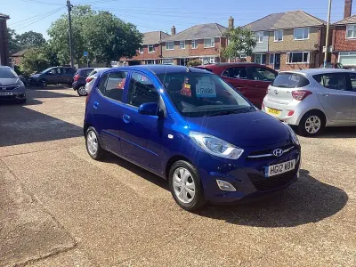 Used Hyundai i10 Active 86 HP (63 kW) 2012 Blue Hatchback