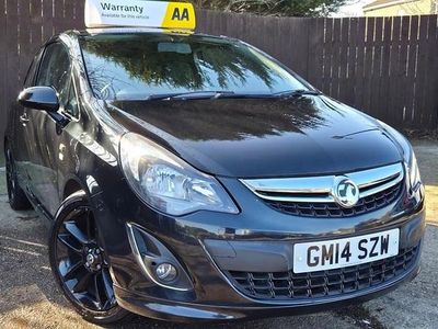Used Vauxhall Corsa Edition 2014 Black Hatchback