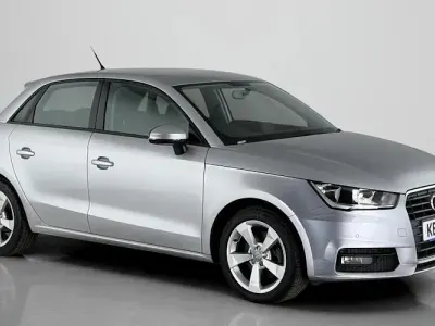 Used Audi A1 Sportback Sport 125 HP (91 kW) 2017 Silver Hatchback