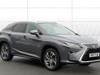 Grey Used 2017 Lexus RX450h SUV | £21,510 (Fair price)