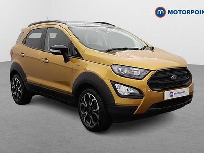 Used Ford Ecosport Active 125 HP (91 kW) 2021 Yellow SUV